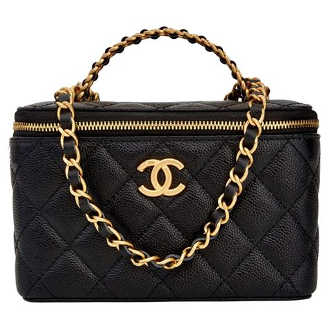 chanel vanity case sizes|Chanel vanity case 2022.